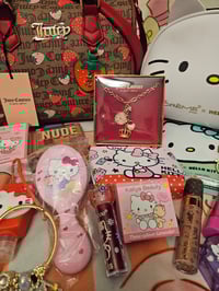 Image 4 of Juicy Couture Strawberry Satchel Meets Hello Kitty Bundle 