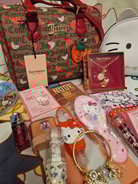 Image 6 of Juicy Couture Strawberry Satchel Meets Hello Kitty Bundle 