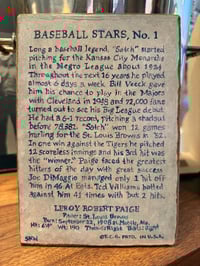 Image 2 of 1973 Topps 1953 Reprint Satchel Paige