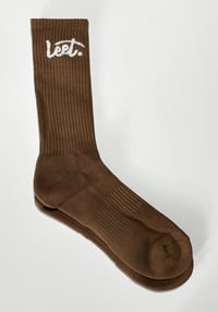 Image 2 of Walk the Earth Brown Sports sock - 1 Pack
