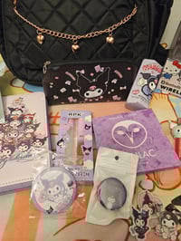 Image 4 of Angelas Custom RESERVED Juicy Couture Charm Backpack Meets Kuromi Bundle 