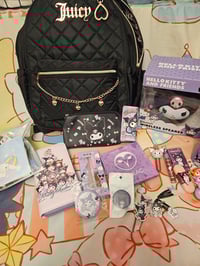 Image 6 of Angelas Custom RESERVED Juicy Couture Charm Backpack Meets Kuromi Bundle 