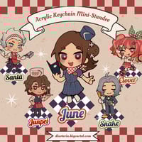 Image 2 of 『ZE:999』× Diner: Keychain Mini-Standee