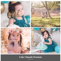 CAKE SMASH/BIRTHDAY SESSION - DEPOSIT