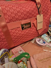 Image 1 of Juicy Couture Weekender Bag Meets Hello Kitty Bundle 