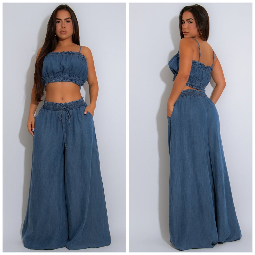 Image of TARYN DENIM SET