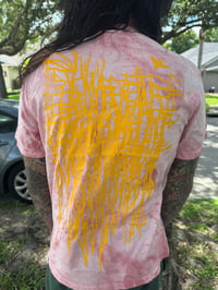 Image 2 of PSYWARFARE WASP PINK TIE DYE T-SHIRT