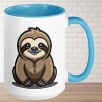 Image 2 of Sloth of The Day Store Official Sloth Image Mug