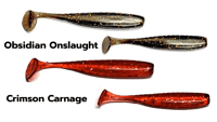 Image 5 of 🐟 🧰 K.O Perch Onslaught Kit – Paddletail Pounder Edition🐟 🧰   48pcs, 8 jigheads