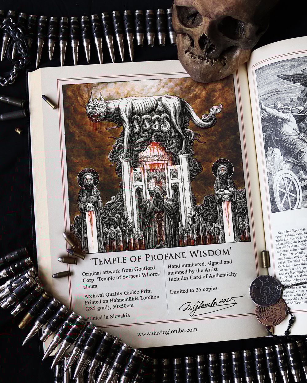 Temple of Profane Wisdom ART PRINT