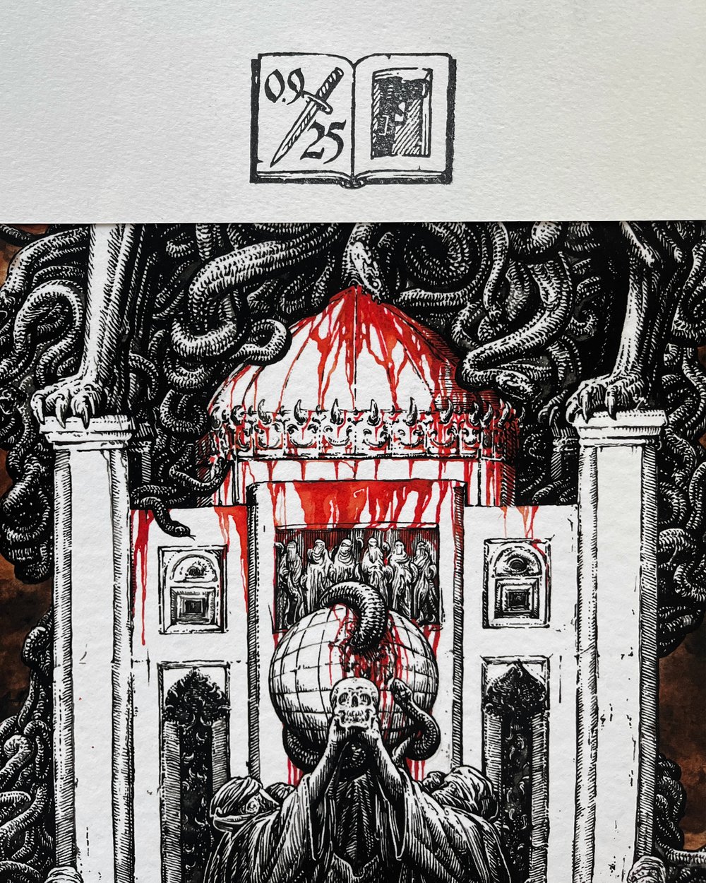 Temple of Profane Wisdom ART PRINT