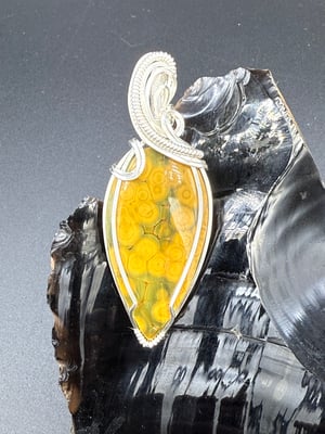 Kabamby Ocean Jasper Pendant