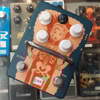 Used Orange Fur Coat Octave Fuzz