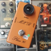 Used MXR Script Font Phase 90 Phaser