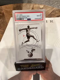 1991 Nike Do You Know Michael Jordan PSA 8