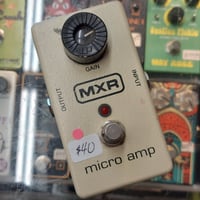 Used MXR Micro Amp Booster Pedal