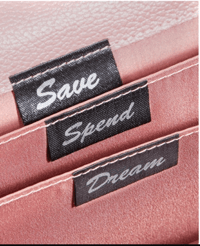 Image 6 of Giani Bernini Pebble Leather Receipt Wallet, Withered Rose