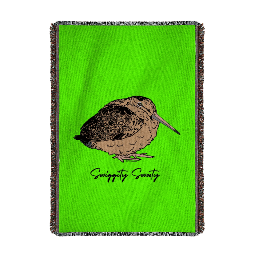 *LIMITED* BRAT GREEN Swiggity Swooty Woven Blanket