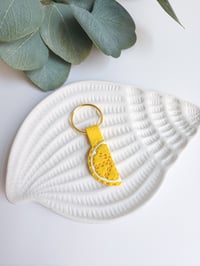 Image 2 of Lemon Wedge Keychain 