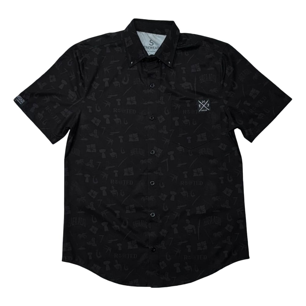 Image of Chief Seal Button Up / Youth & Adult (Blk)