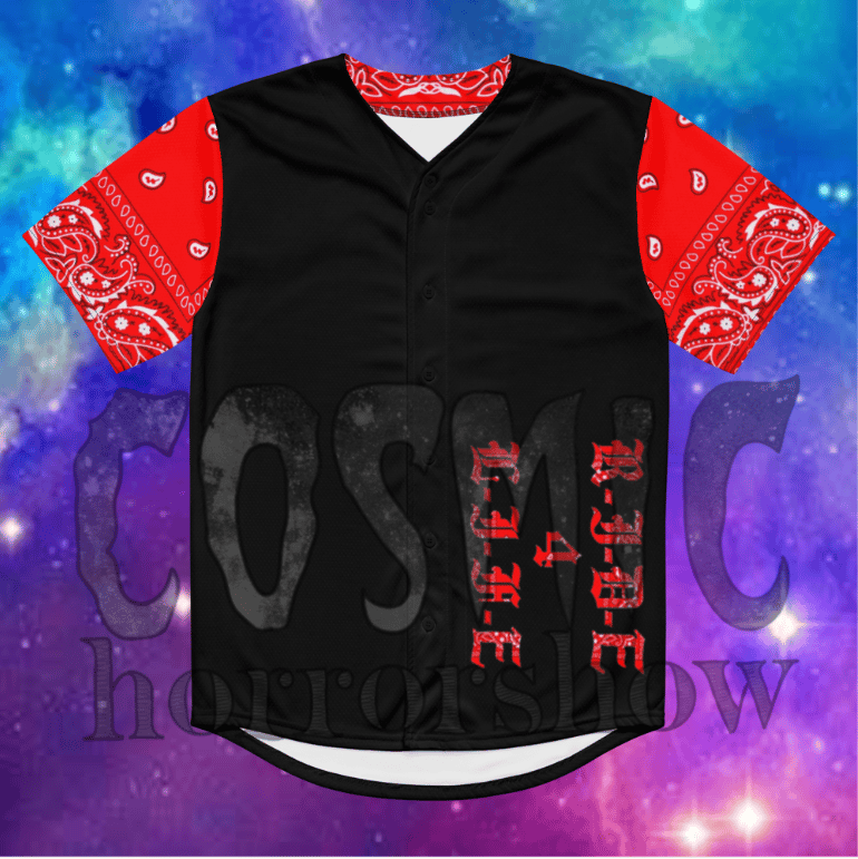 Red Rydas baseball jersey