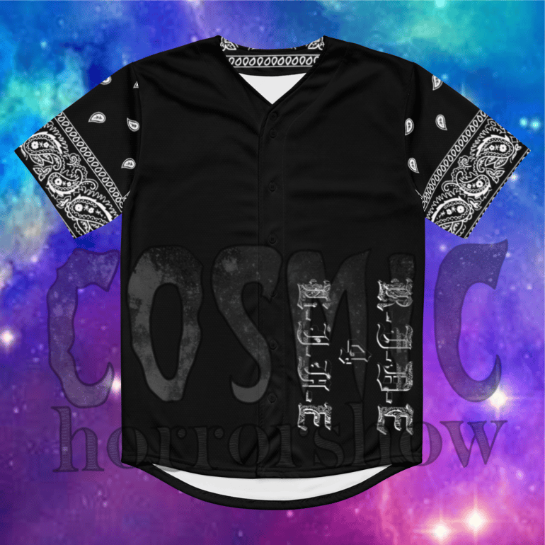 Black Rydas baseball jersey