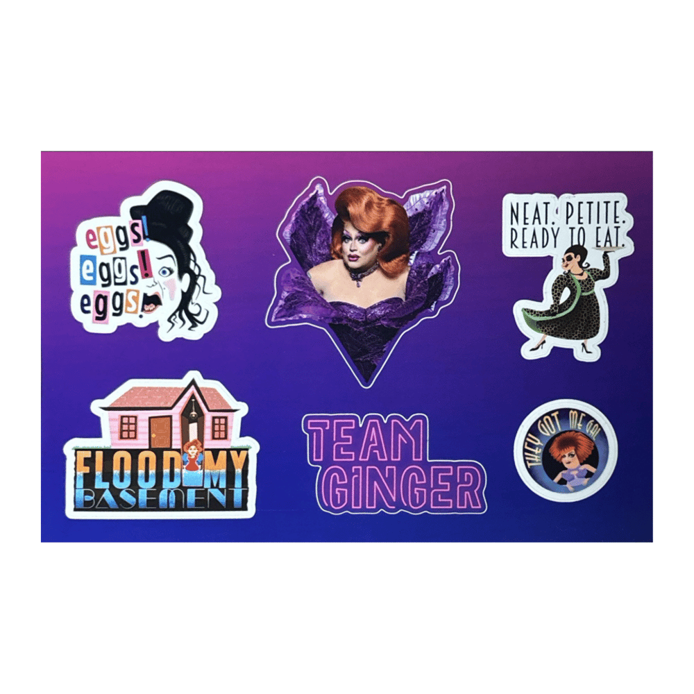 Image of LIMITED EDITION- Ginger Sticker Sheet