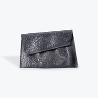 Image 1 of textured  envelope clutch  