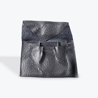 Image 2 of textured  envelope clutch  