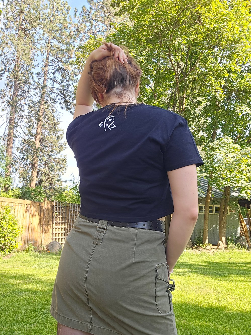 RADIATION POISONING STUPID CROP TOP