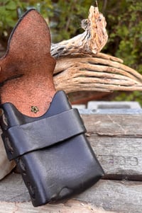 Image 4 of Original Tom Fugle Yamaha Leather Stash Pouch
