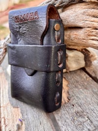 Image 2 of Original Tom Fugle Yamaha Leather Stash Pouch