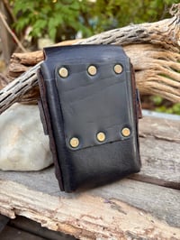 Image 3 of Original Tom Fugle Yamaha Leather Stash Pouch