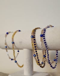 Image 5 of *NEW* Evil Eye Anklet Stack 