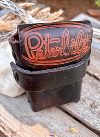 Image 4 of Original Tom Fugle Peterbilt Small Leather Stash Pouch