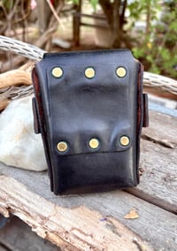Image 3 of Original Tom Fugle Peterbilt Small Leather Stash Pouch