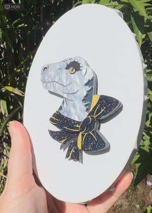 Image of  VelociWRAPtor Brooch