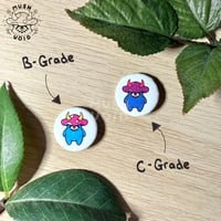 Image 5 of Mush Pride Pin Badges