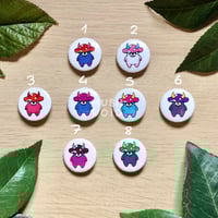 Image 2 of Mush Pride Pin Badges