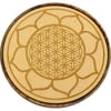 Sacred Geometry Crystal Grid: Lotus Flower of Life for Tranquil Energy