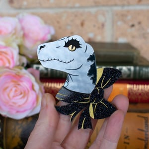 Image of  VelociWRAPtor Brooch