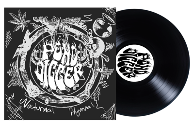 Image of PondDigger - "Nocturnal Hymnal"  PREORDER & T-Shirt Bundle