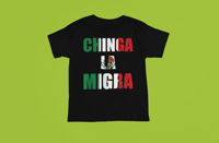 Image 2 of Chinga la Migra Unisex Short Sleeve T-Shirt