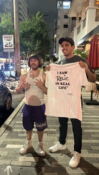 I SAW RELIC TEES