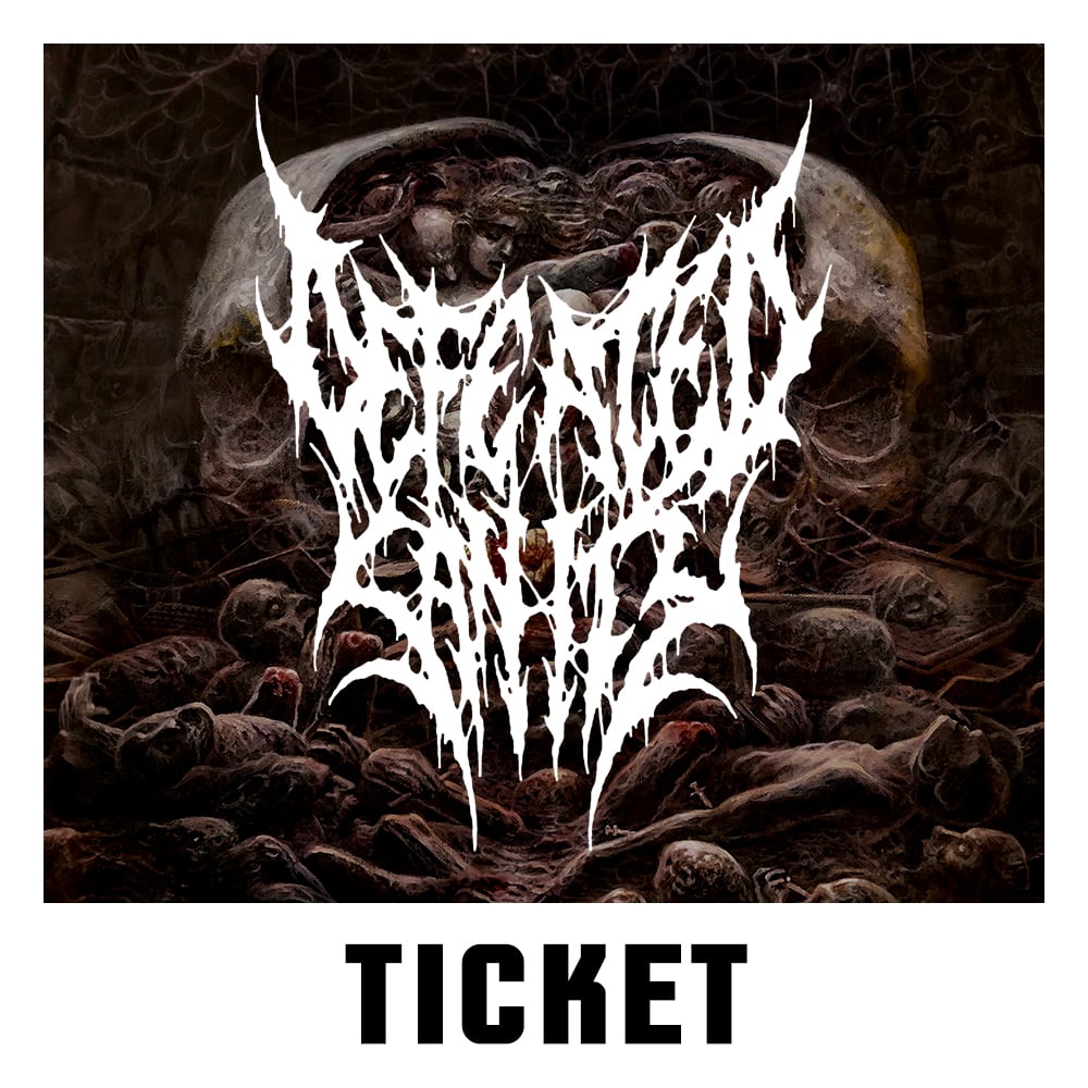 26.07.2025 - DEFEATED SANITY + COGNITIVE + VOMITOUS INIQUITY 