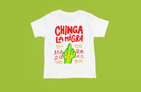 Image 2 of Chinga La Migra Cactus Middle Finger Unisex Short Sleeve T-Shirt