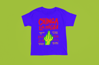 Image 3 of Chinga La Migra Cactus Middle Finger Unisex Short Sleeve T-Shirt