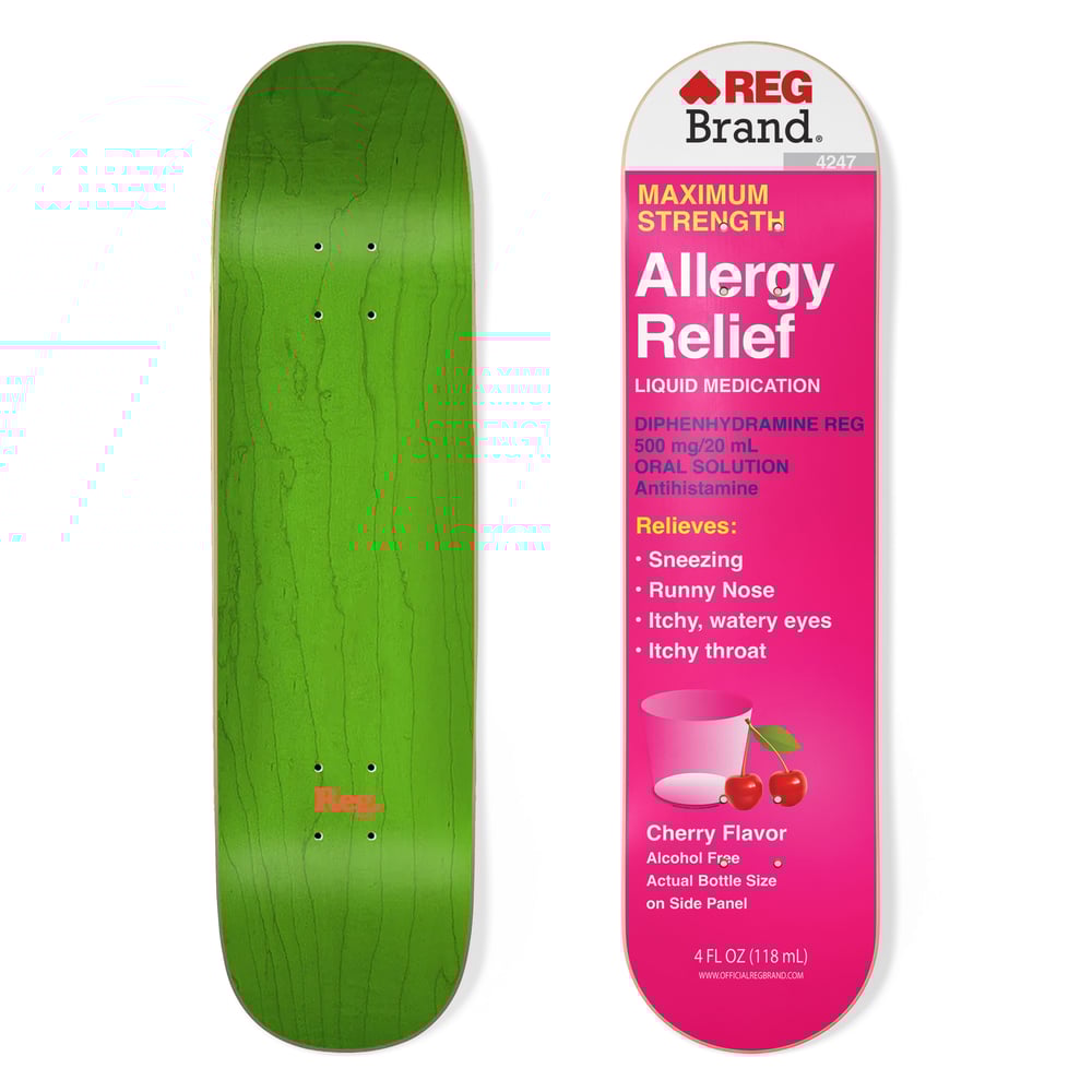 "Allergy" Skateboard