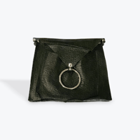 Image 1 of modular clutch vessel woven noir