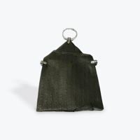 Image 3 of modular clutch vessel woven noir